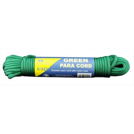 T.W. Evans Cordage Co Para Cord 50 ft. in Green 79-525